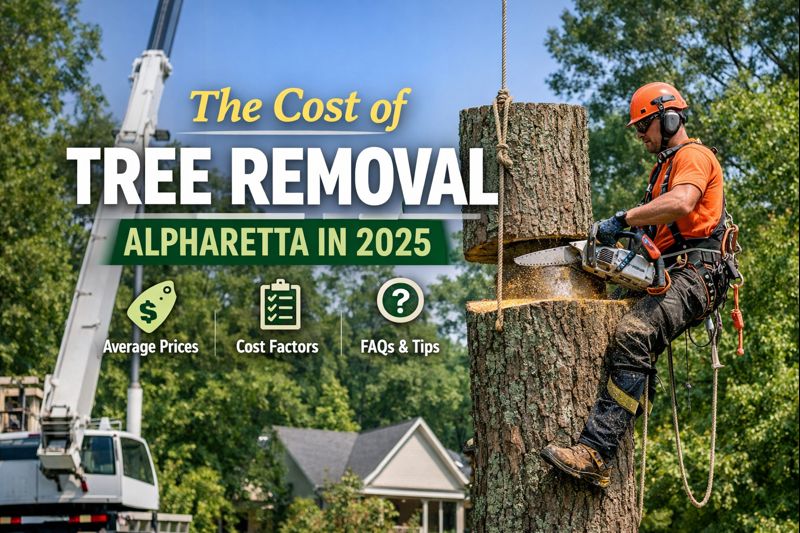 The Cost of Tree Removal Alpharetta in 2025